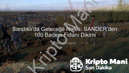 Sandıklı’da Geleceğe Nefes: SANDER’den 100 Badem Fidanı Dikimi