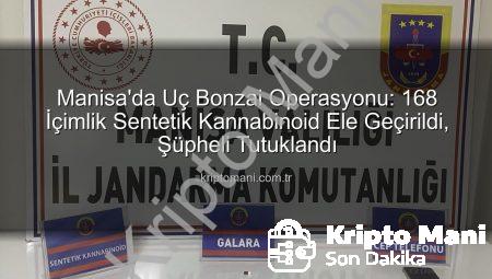 Manisa’da Uç Bonzai Operasyonu: 168 İçimlik Sentetik Kannabinoid Ele Geçirildi, Şüpheli Tutuklandı