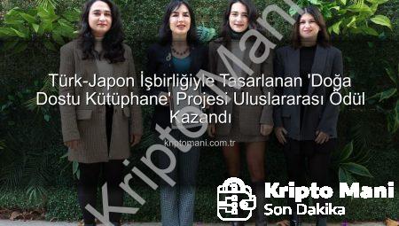 Türk-Japon İşbirliğiyle Tasarlanan ‘Doğa Dostu Kütüphane’ Projesi Uluslararası Ödül Kazandı