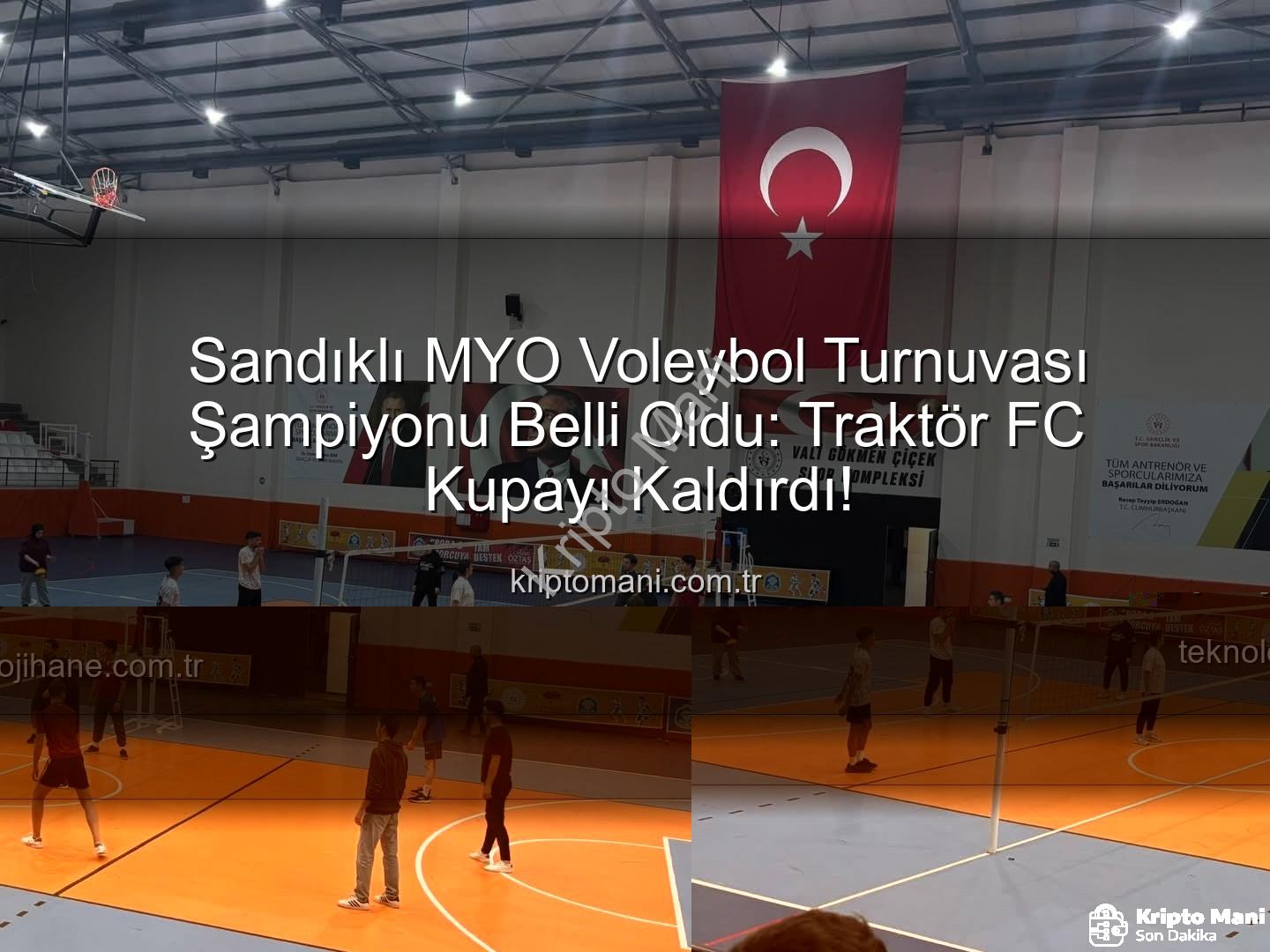 Sandıklı MYO Voleybol Turnuvası - Sandıklı MYO Voleybol Turnuvası Şampiyonu Belli Oldu: Traktör FC Kupayı Kaldırdı!