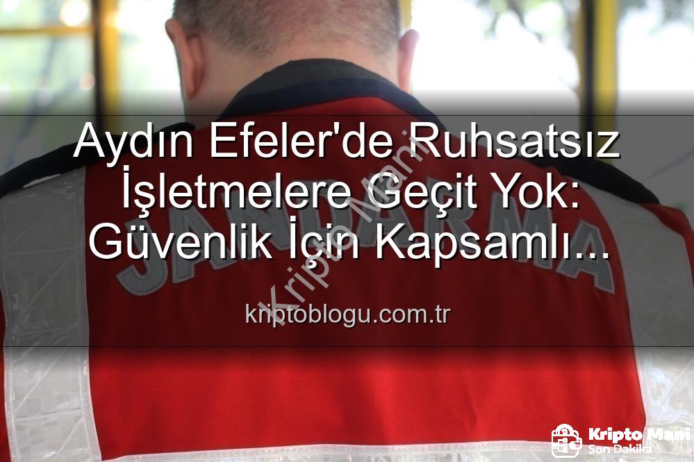 ruhssuz işletme - Efeler'de Ruhsatsız İşletmelere Ağır Darbe: Denetimlerde 5 İşletme Mühürlendi!